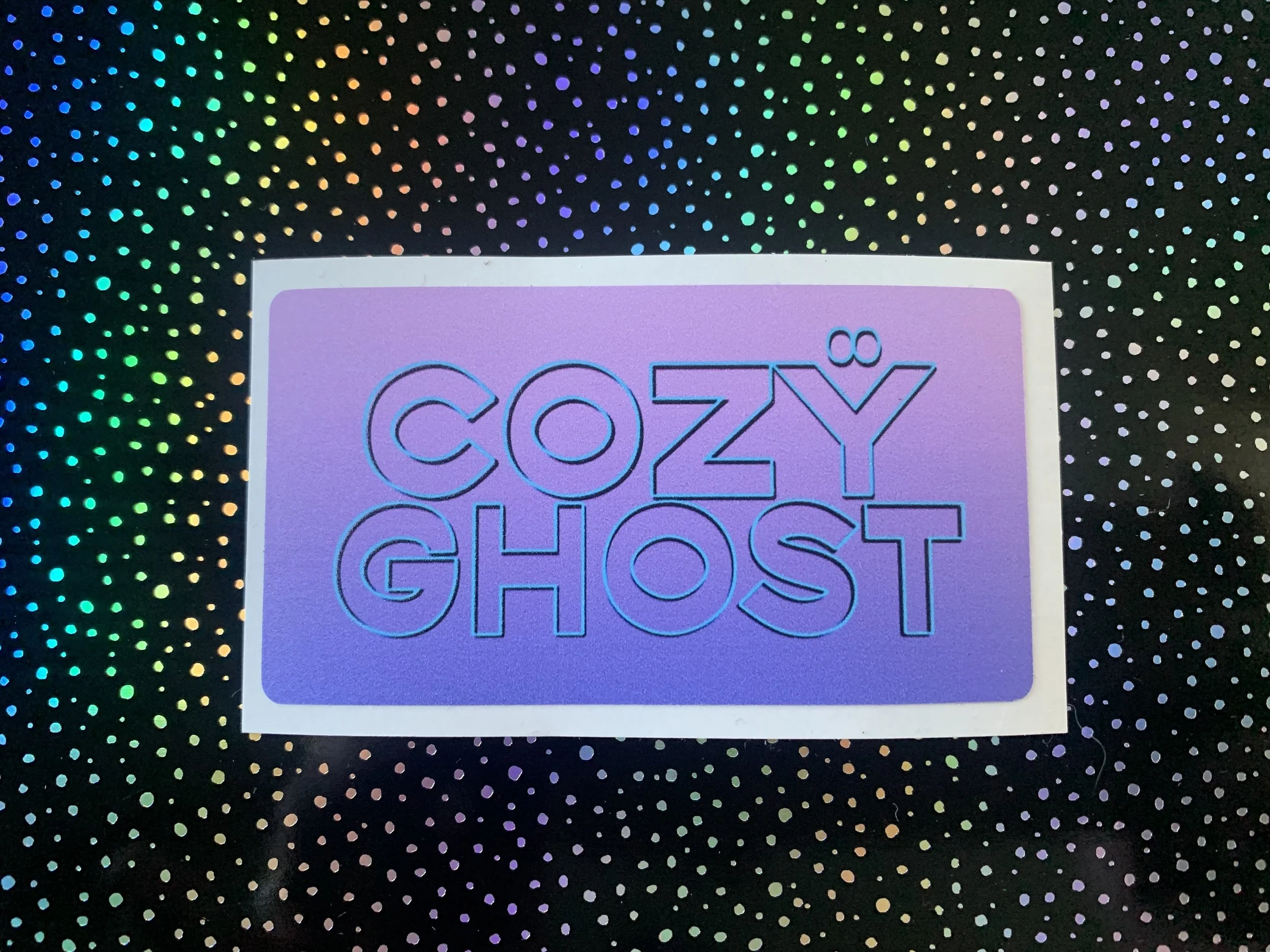 Cozÿ Ghost Sticker