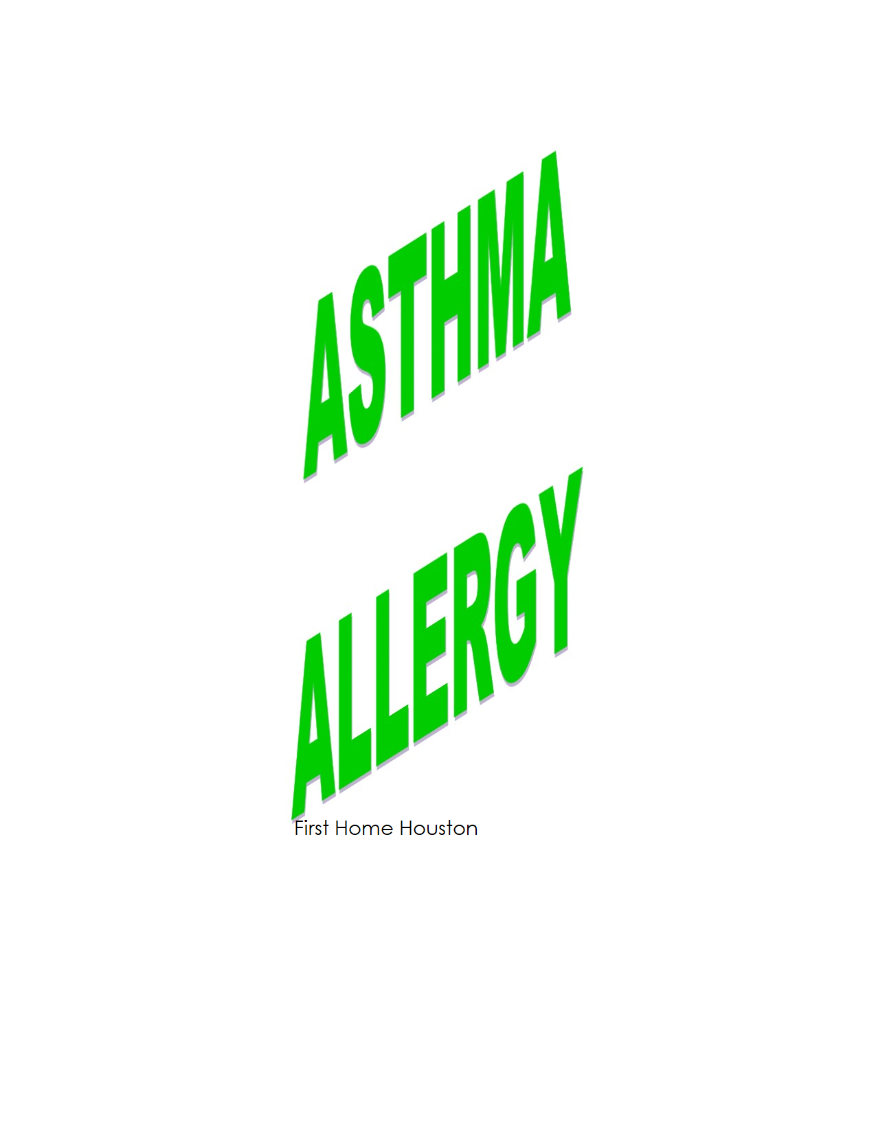 4 Things First Time Home Buyers With Asthma or Allergies Should Keep In Mind When Home Shopping