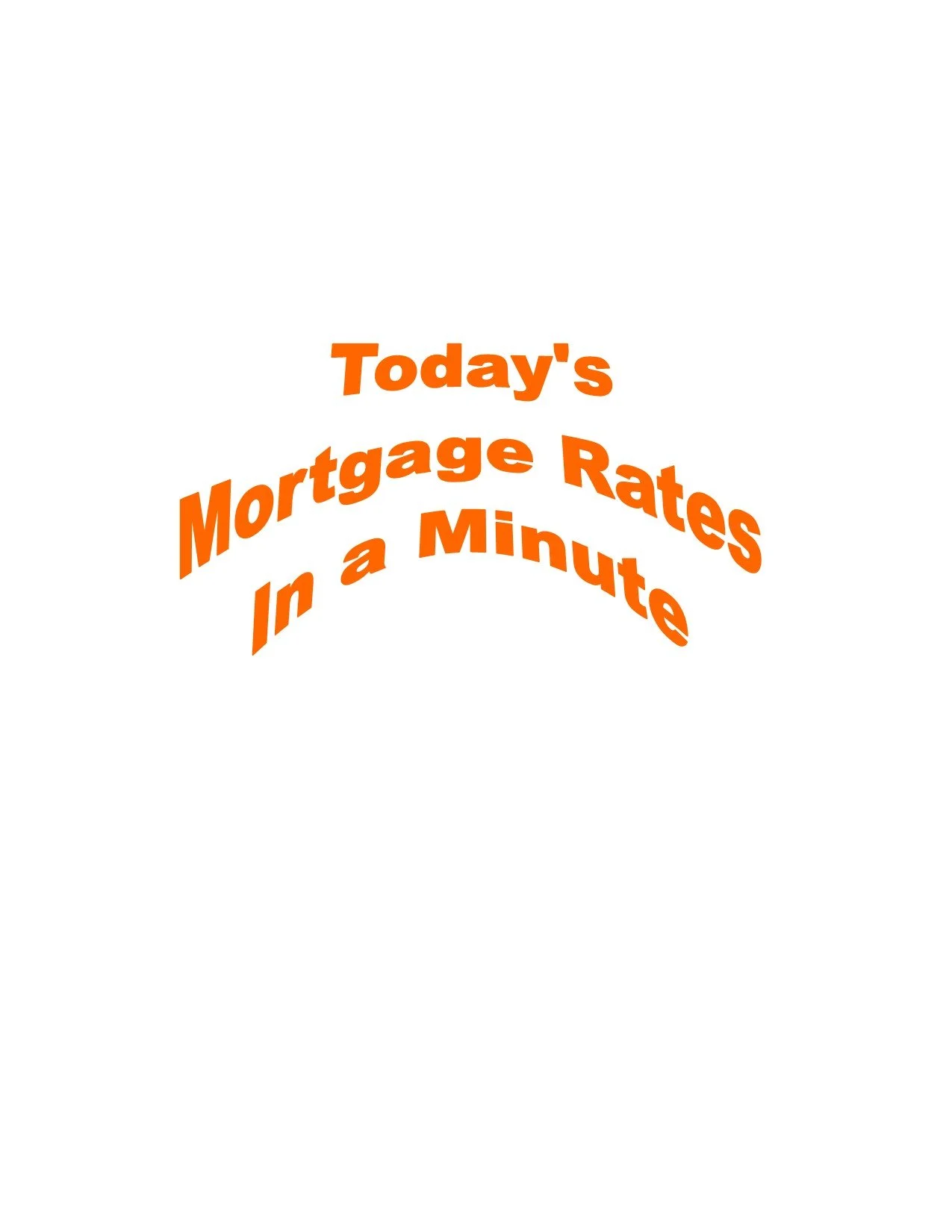 First Time Home Buyers Mortgage Rates for Thursday April 2, 2026, in a Minute