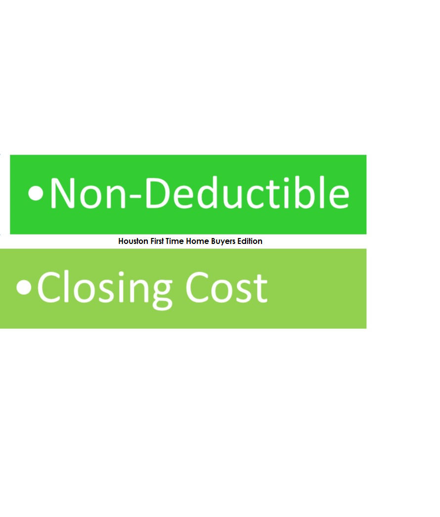 10 Closing Cost Items First Time Home Buyers Cannot Write Off