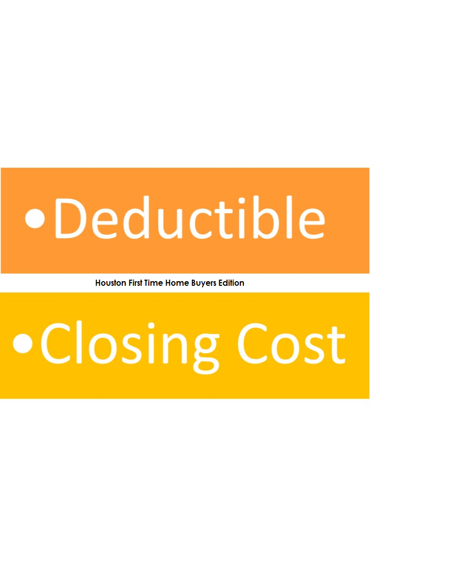 5 Tax Deductible Closing Cost Items For First Time Home Buyers