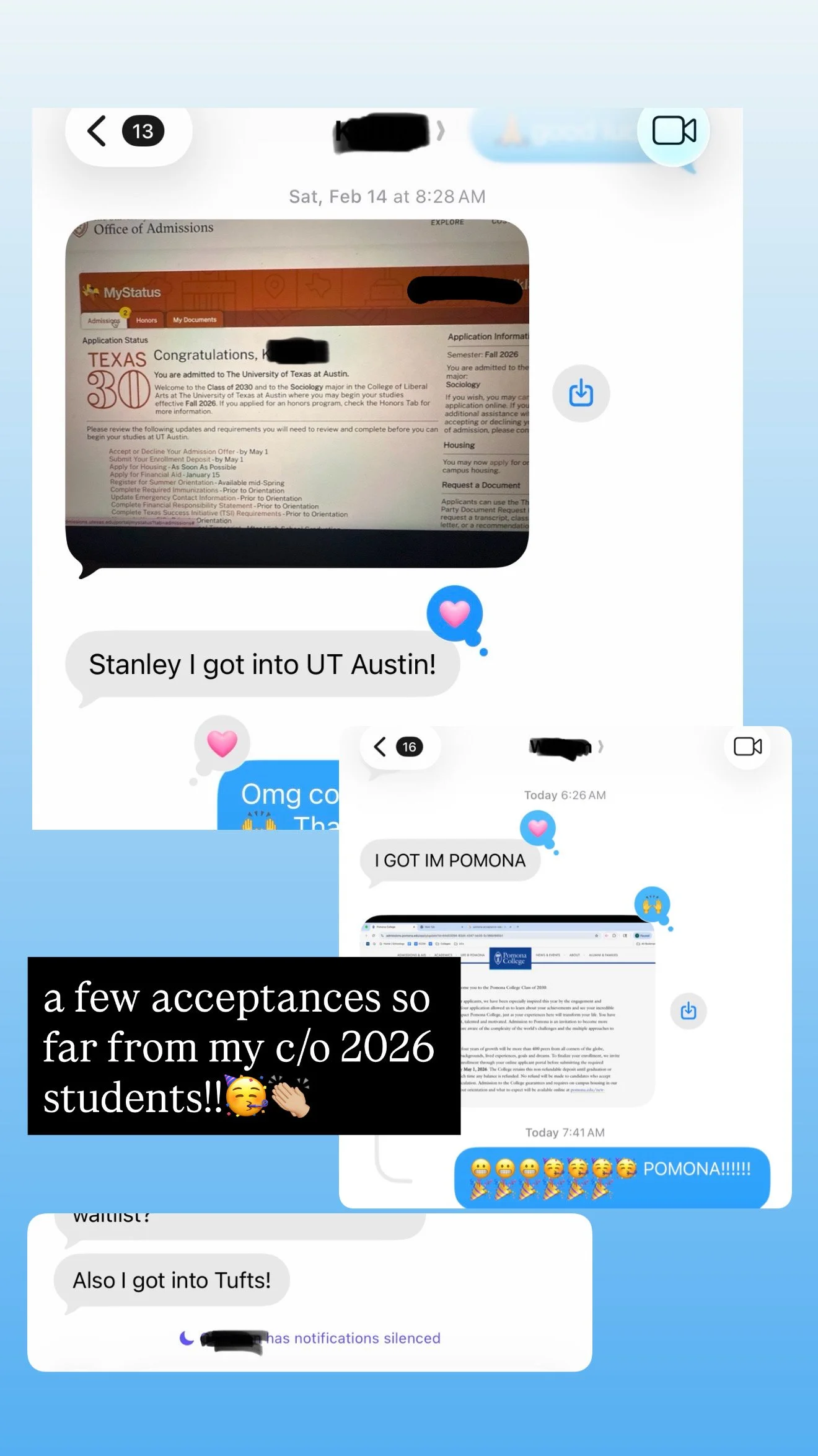 UT Austin Admit