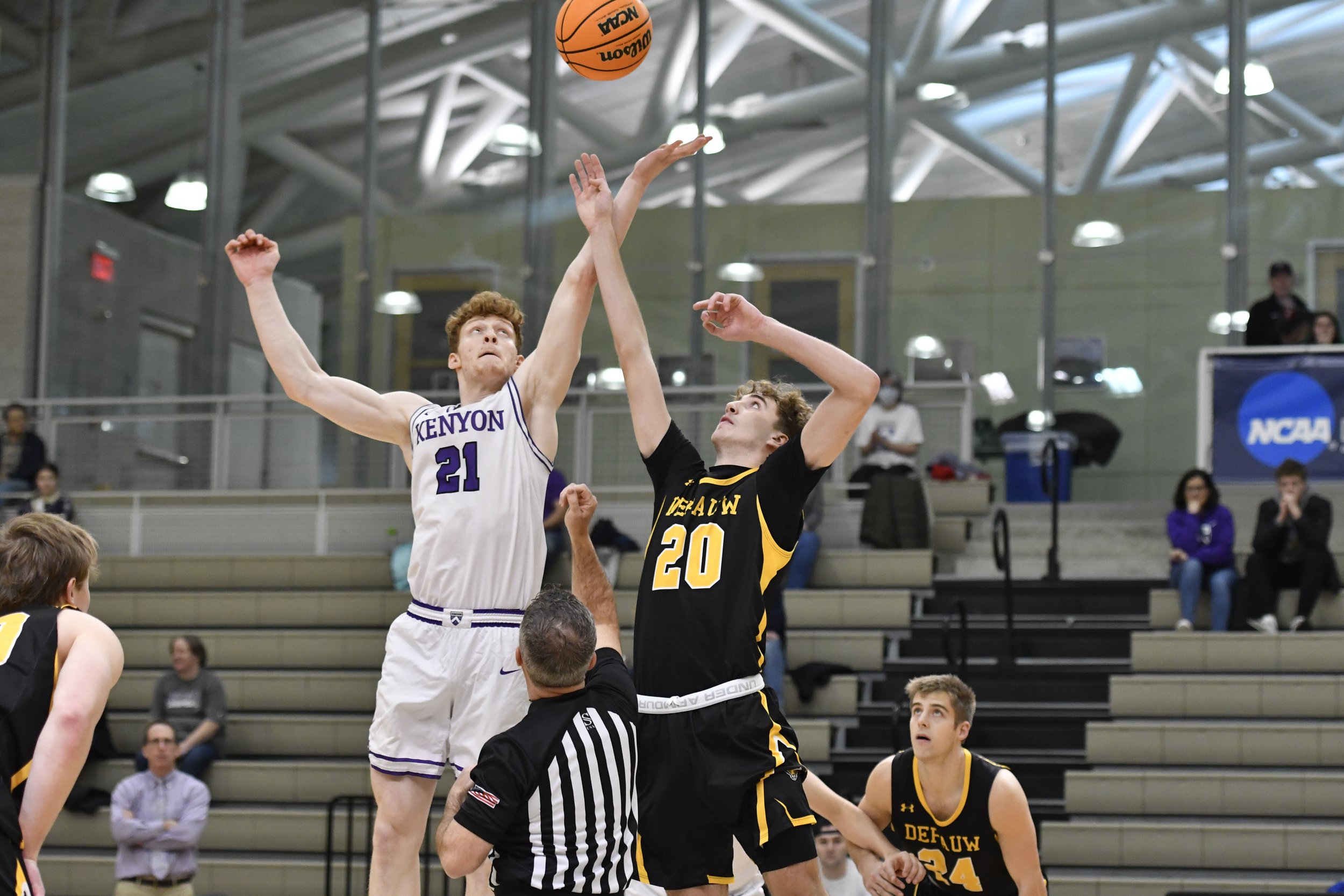 2021 DePauw University Men's Basketball at Kenyon College