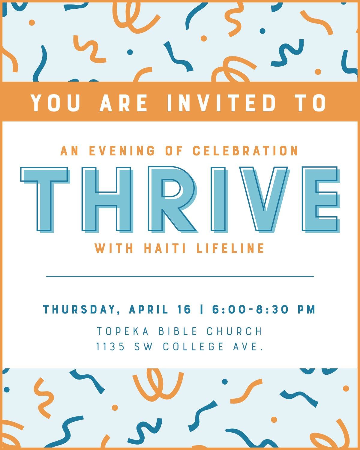 Haiti Lifeline's Thrive 2026 