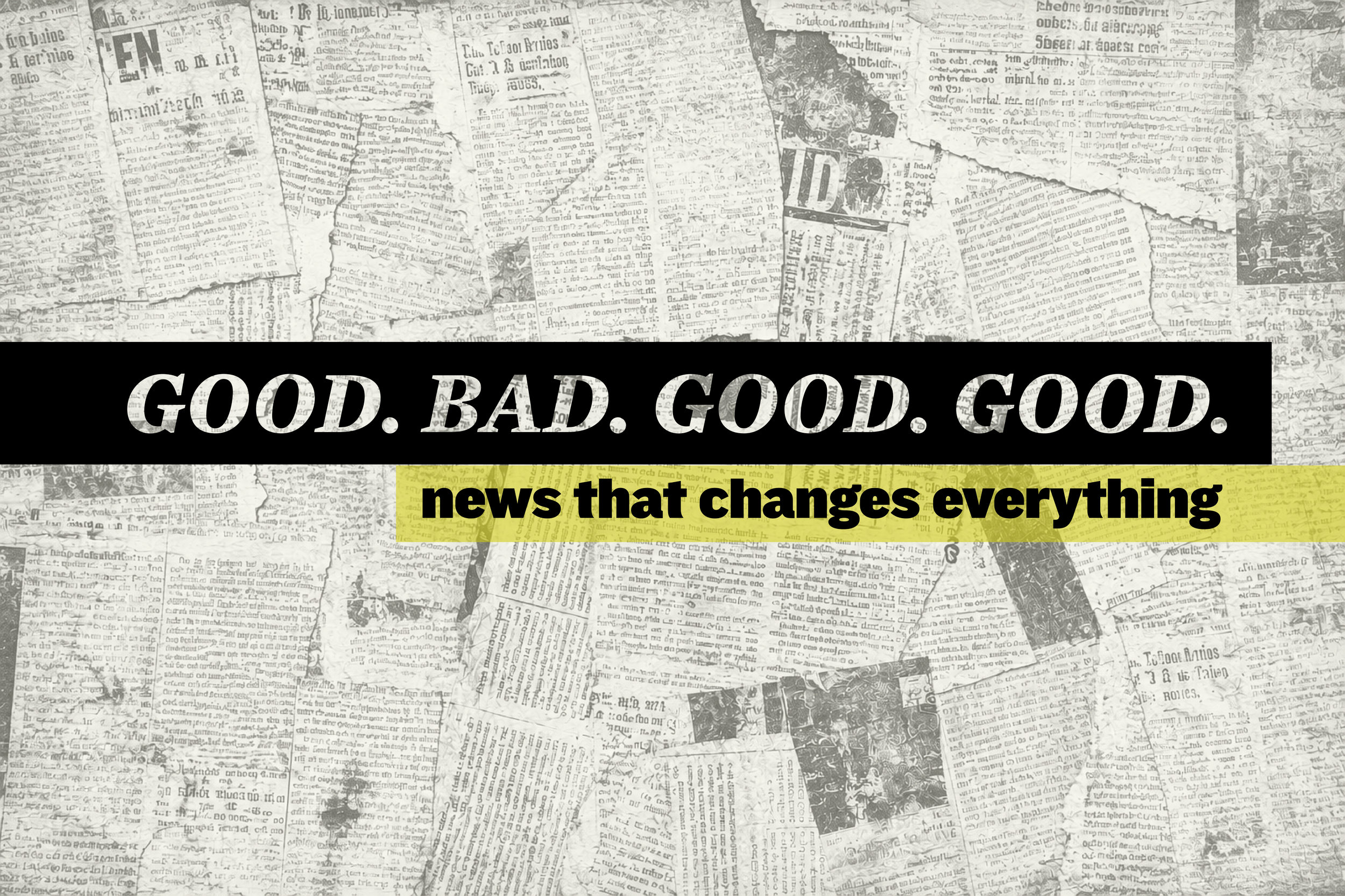 Good News: God Created Everything (Genesis 1:1-31)