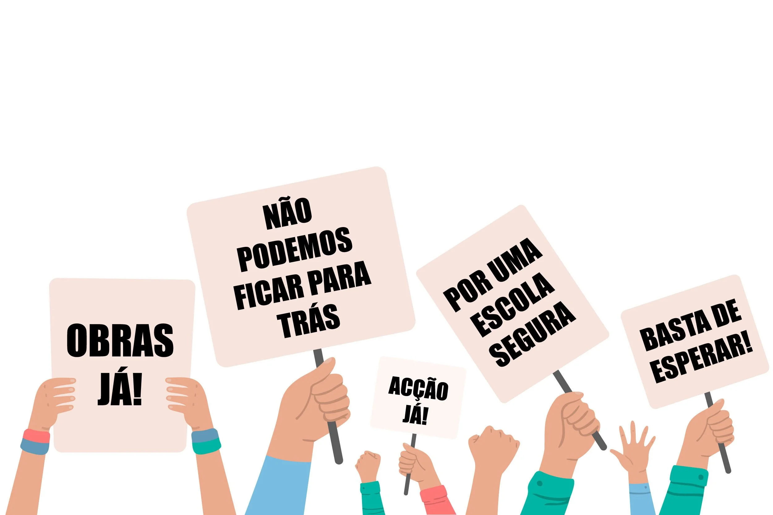 Protesto ‘Obras Já’