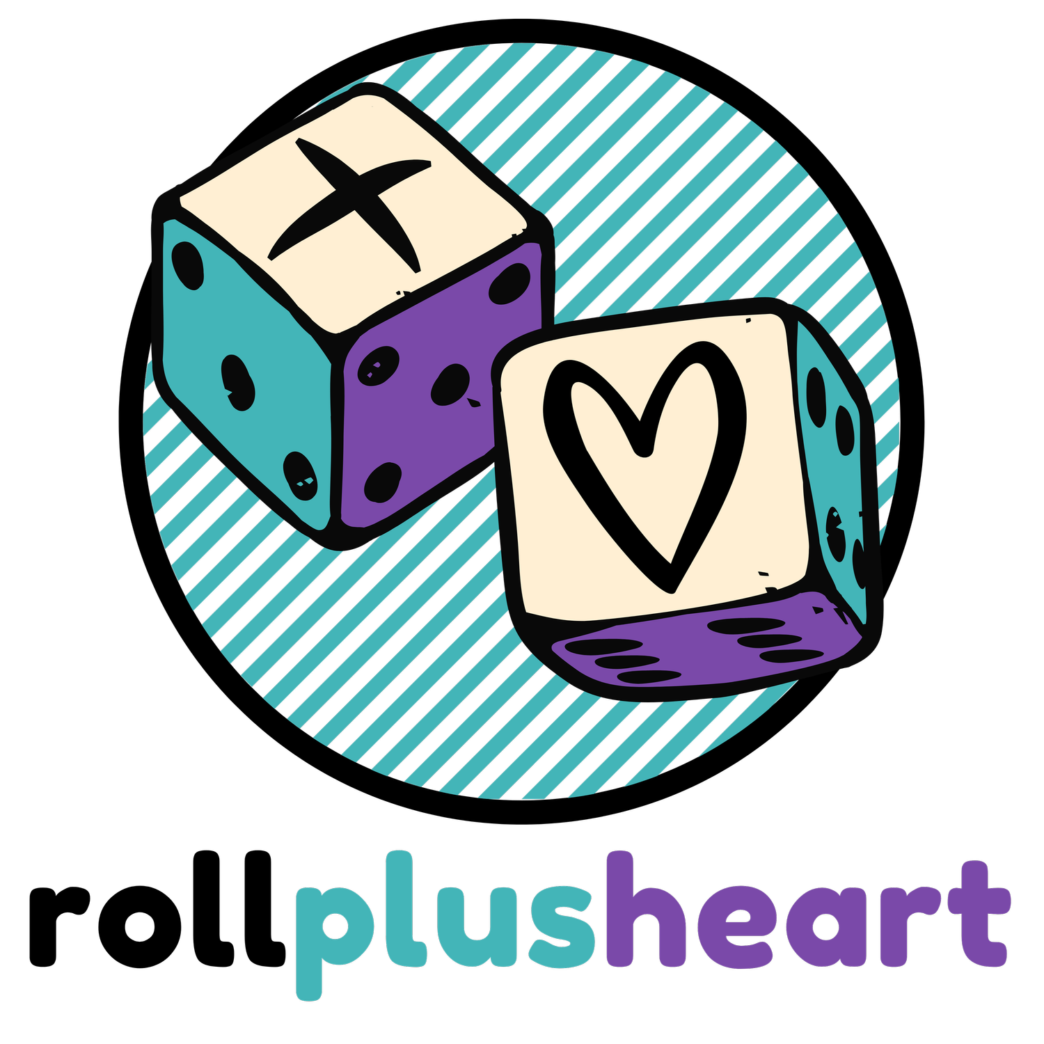 Listen roll plus heart