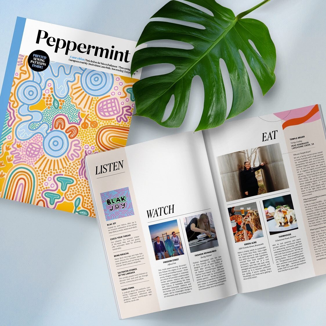 Thanks to @peppermintmagazine for recommending our podcast in their latest issue❤️