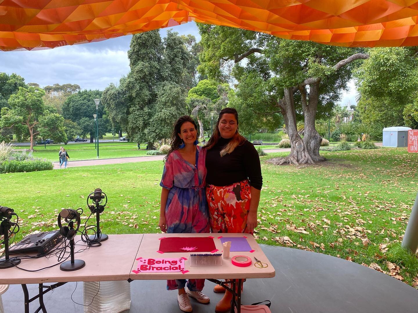 Hosting our craftwork @mpavilion a few weeks ago. We will posting some of the incredible collage creations over the coming weeks.