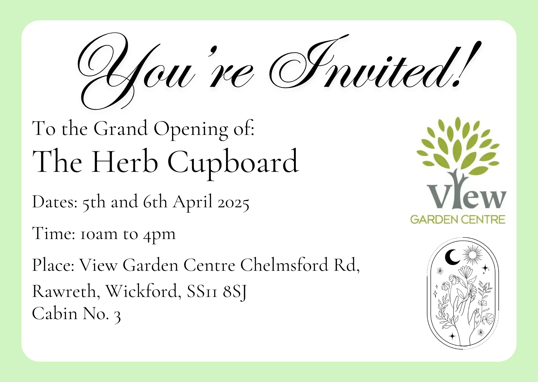 Grand Opening Weekend