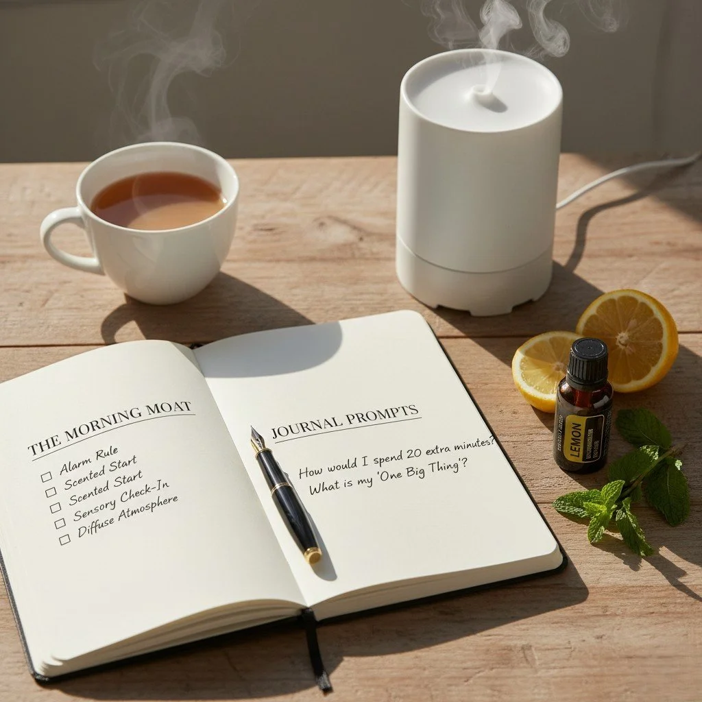 The Mindful Morning: Scenting Your Transition Into the Digital World