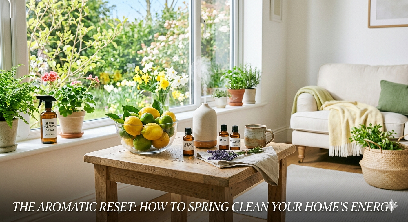 The Aromatic Reset: How to Spring Clean Your Home’s Energy
