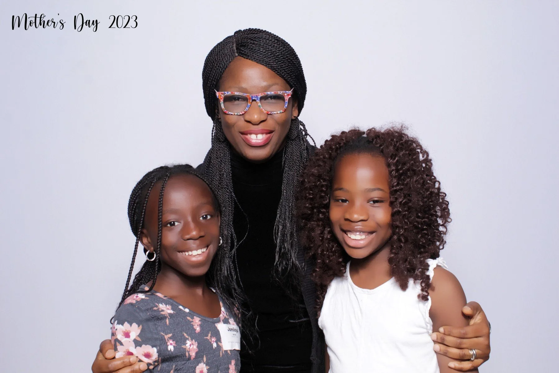 Glam photo booth rental Michigan luxury white backdrop