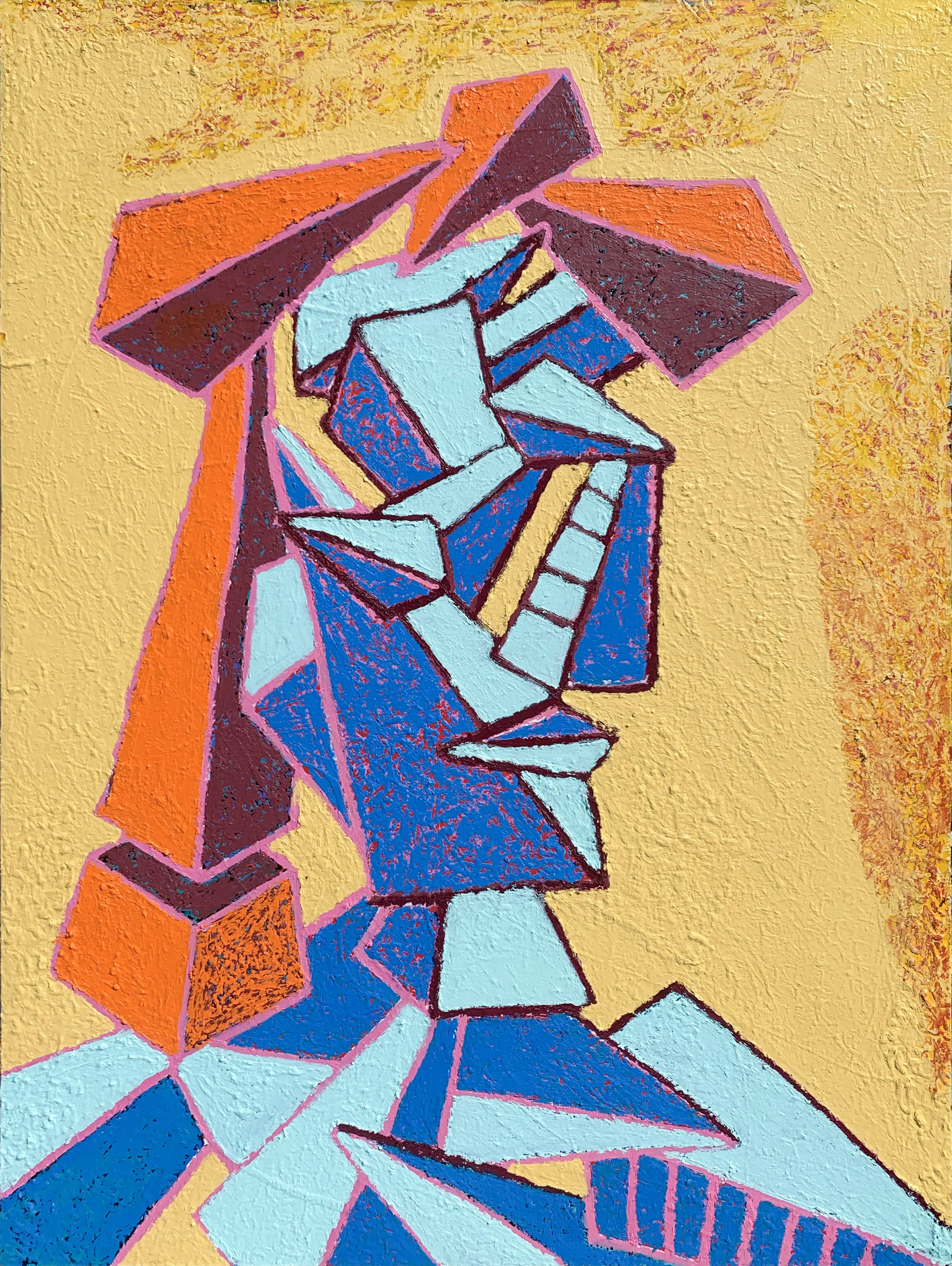 Dora, 2024. Oil on canvas - 48 x 36 x 1.5 in