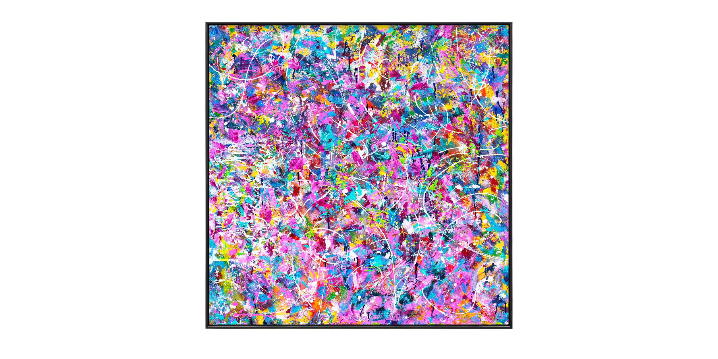 Love
2017. Acrylic on canvas - 40 x 40 x 1.5 in
Sold