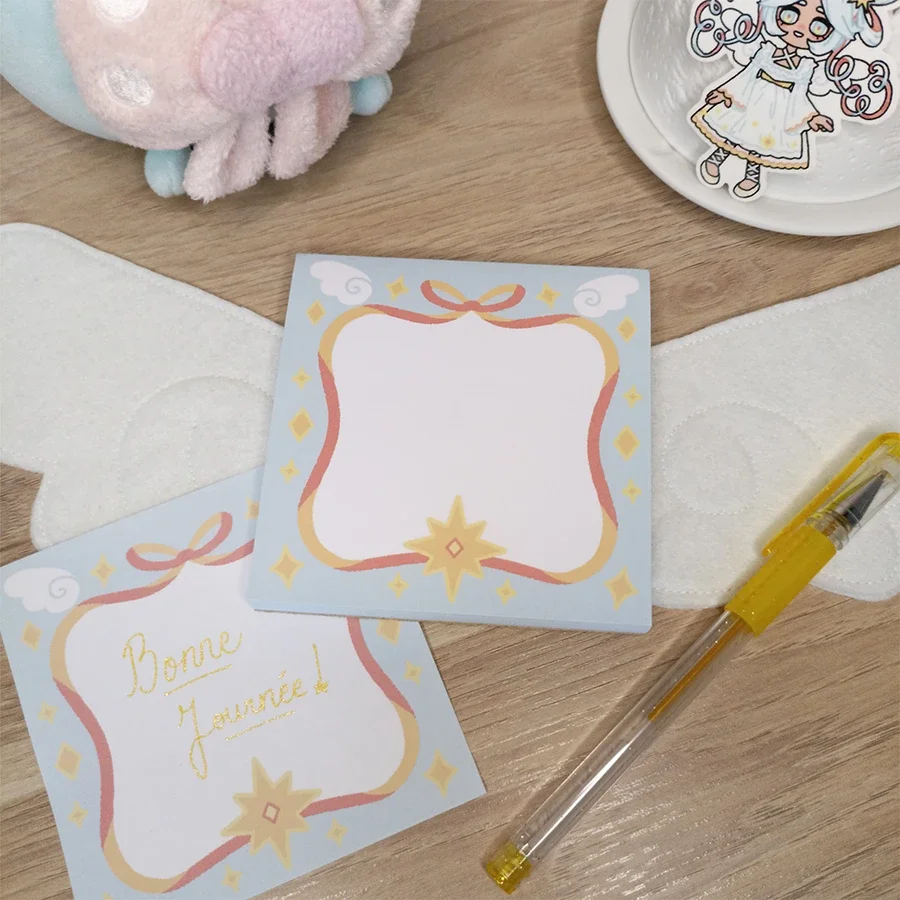 Shooting star notepad