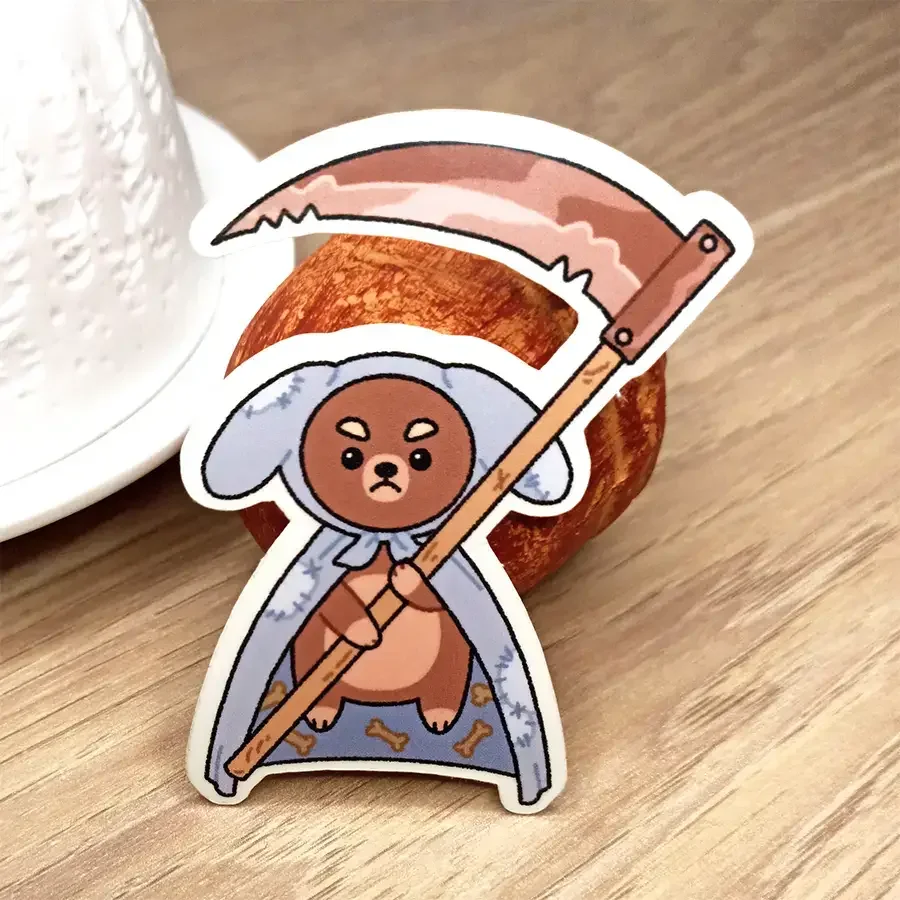 Reaper dog sticker