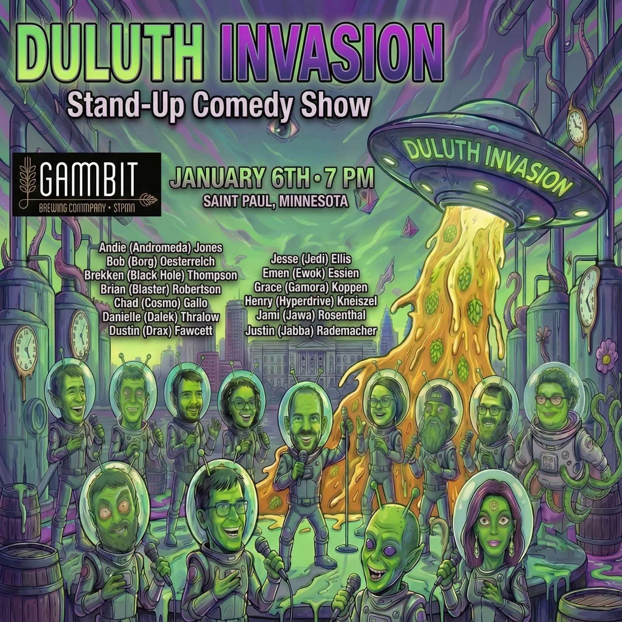 Stand-Up Comedy: Duluth Invasion