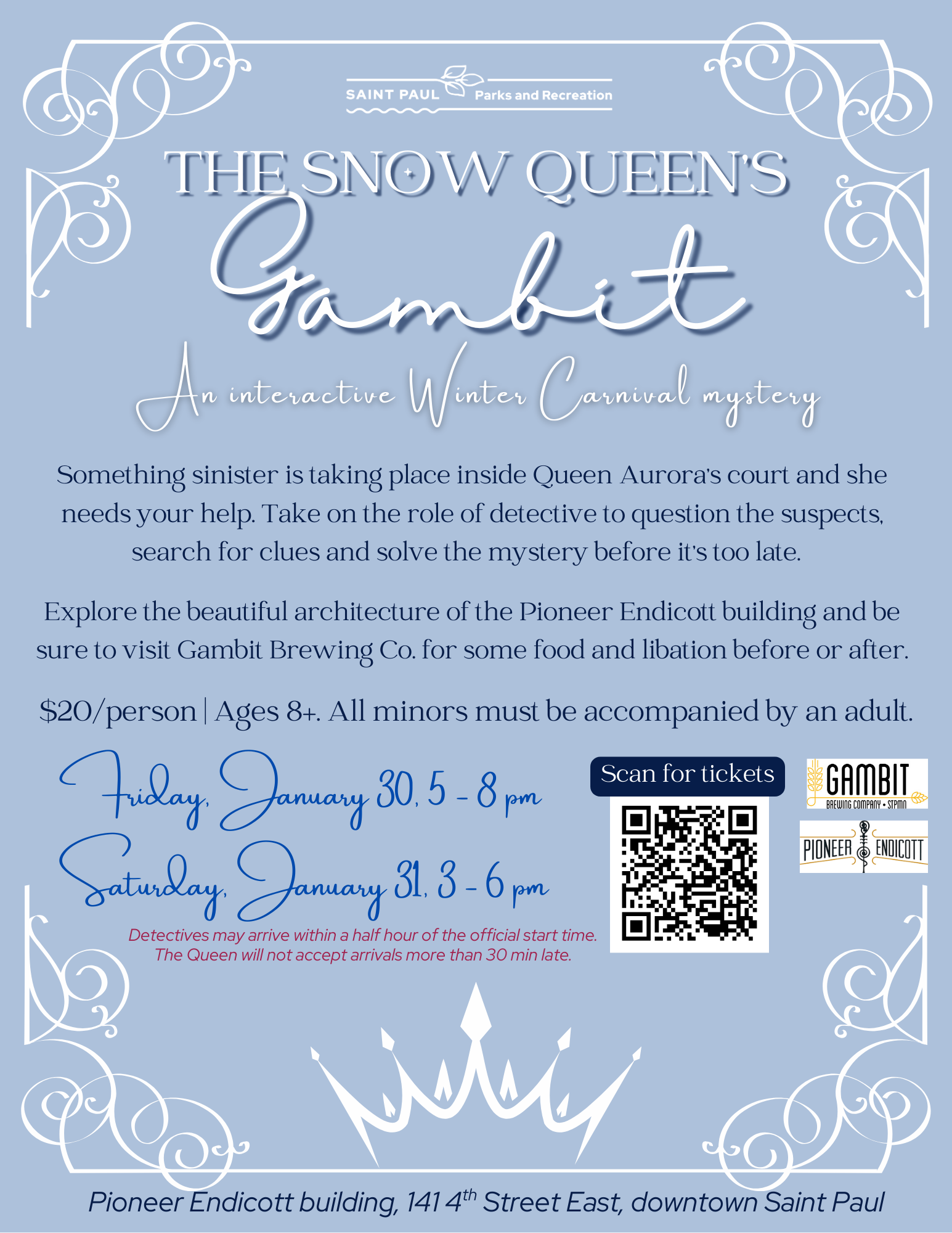 Winter Carnival Murder Mystery