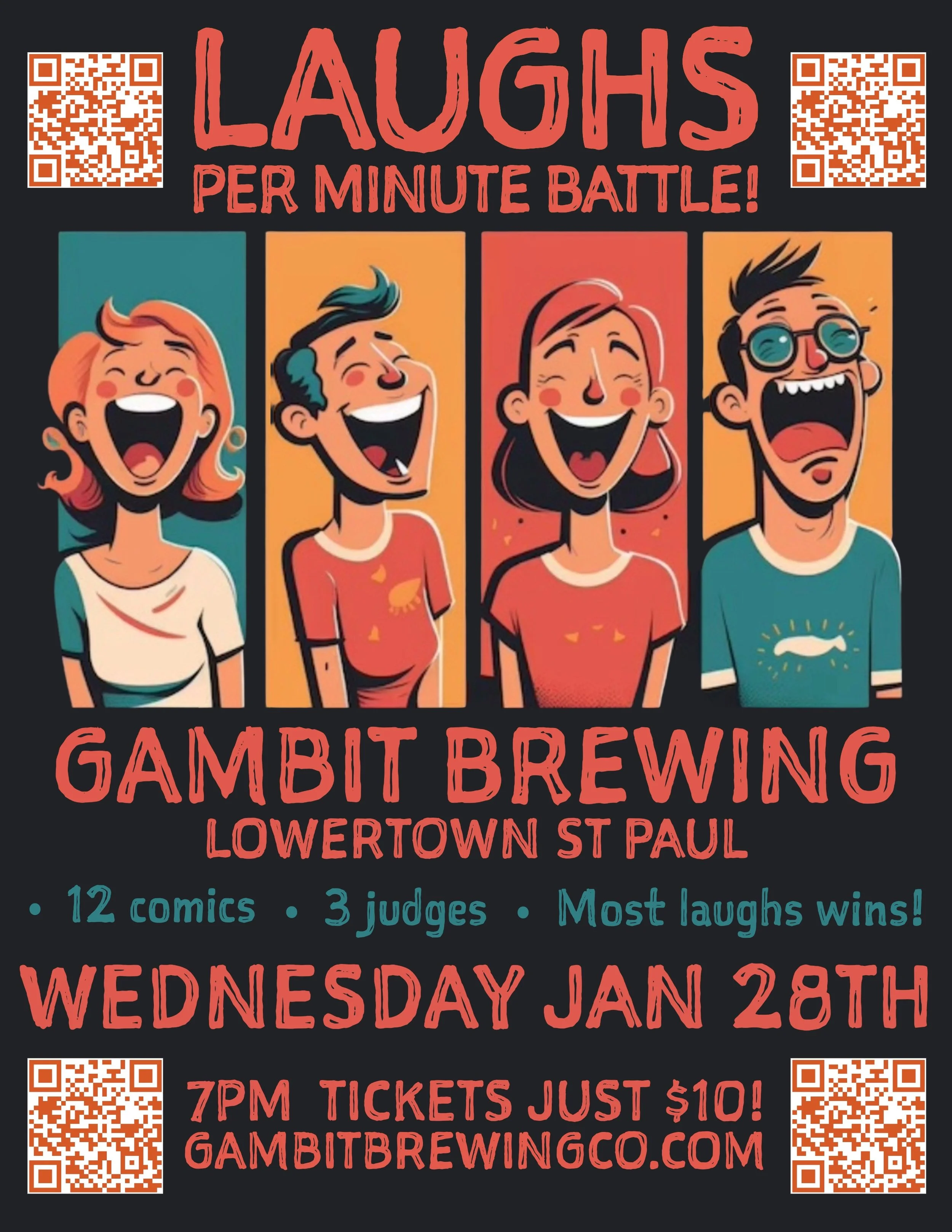 Laughs per Minute Stand-Up Comedy Battle