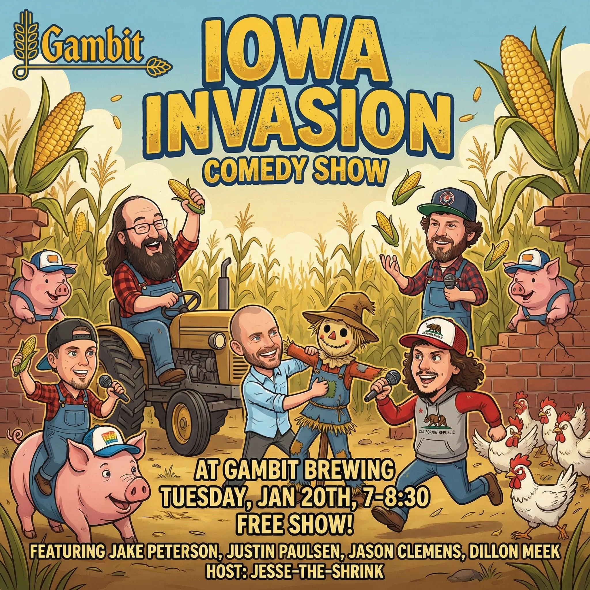 Stand-Up Comedy: Iowa Invasion