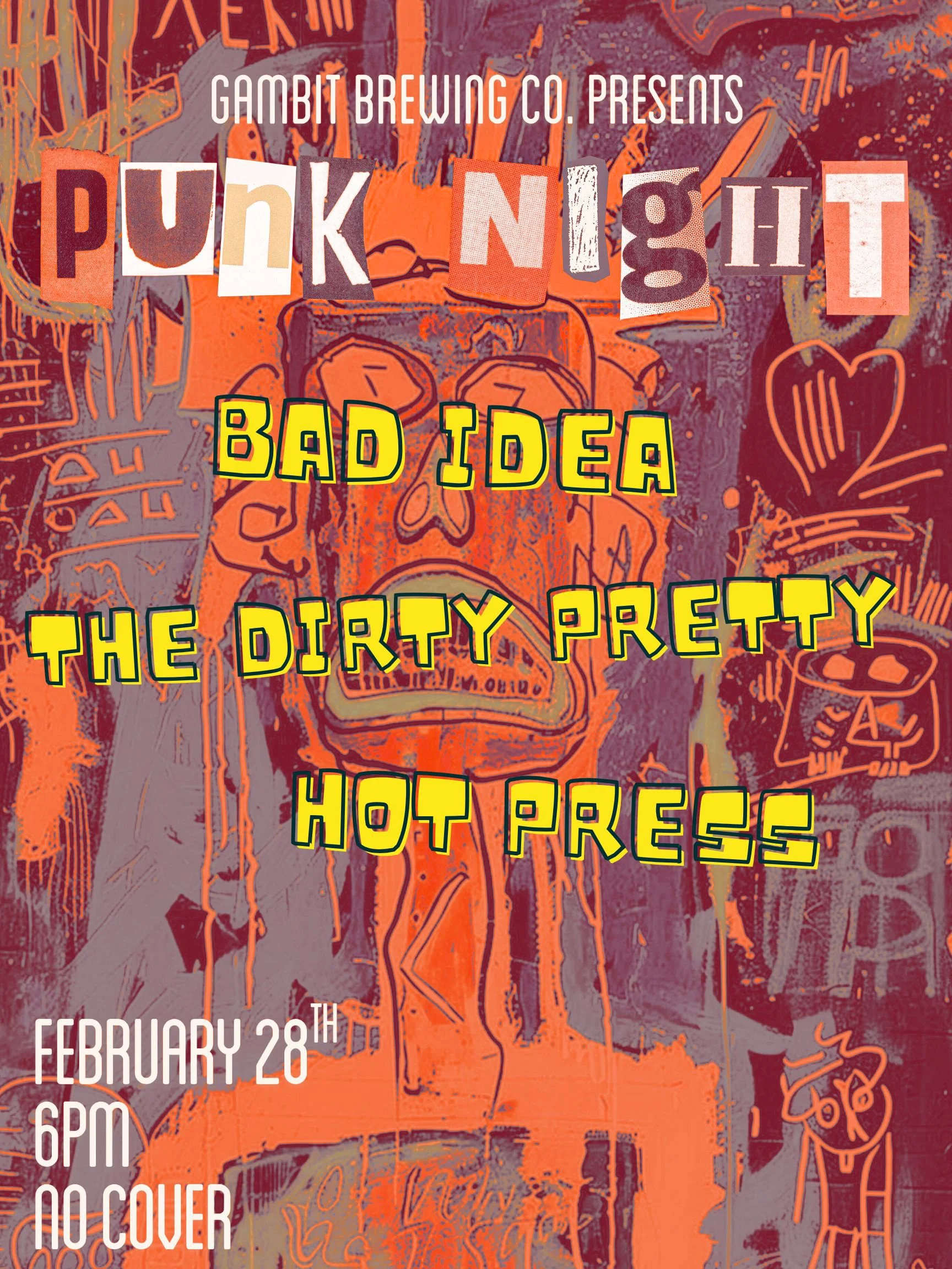 Punk Night ft. Bad Idea, The Dirty Pretty, and Hot Press