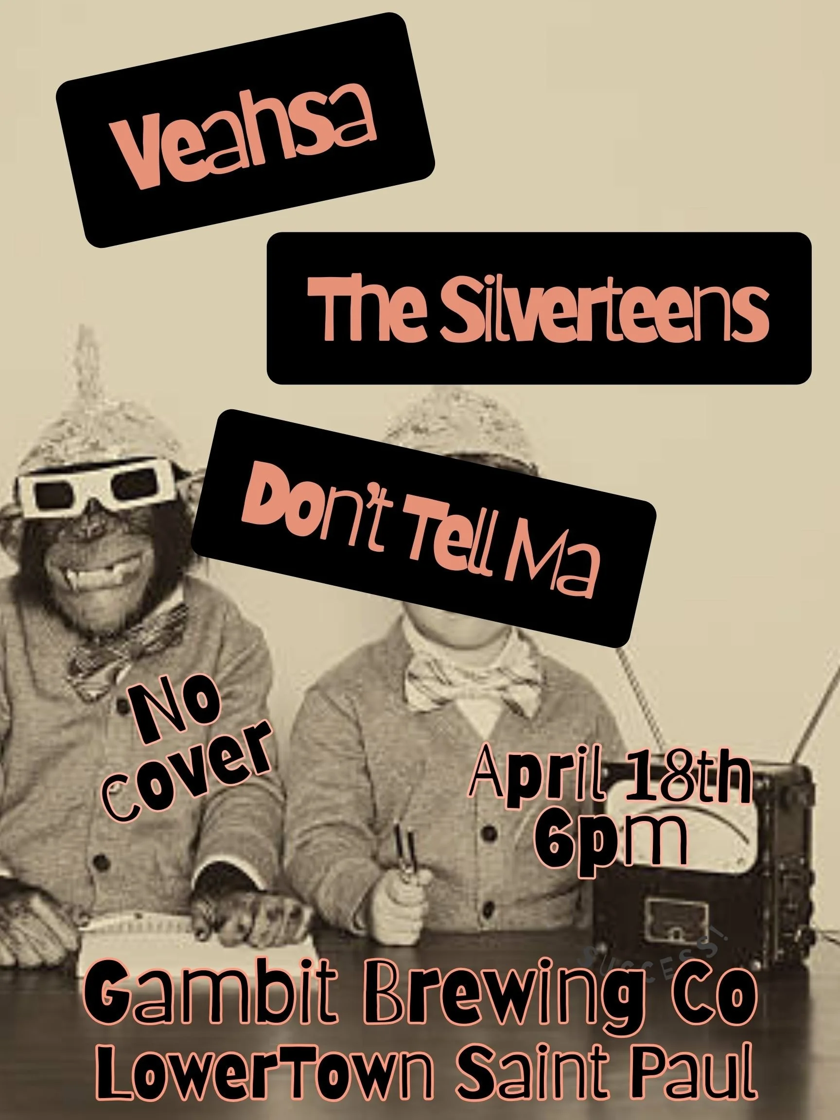 Punk Night: Velahsa, The Silverteens, &amp; Don’t Tell Ma