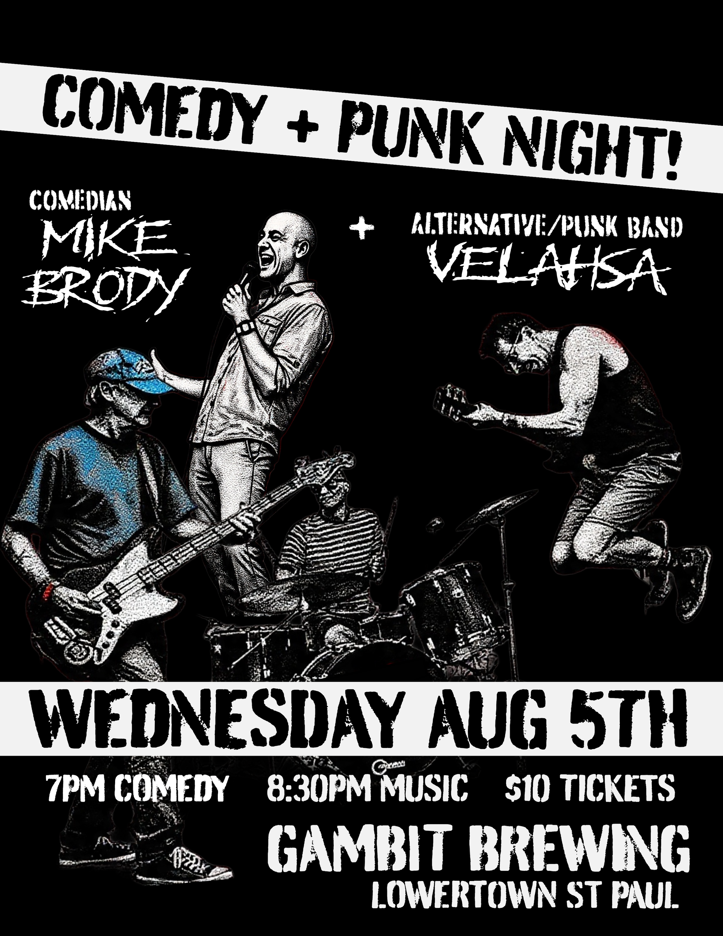 Comedy + Punk Night 