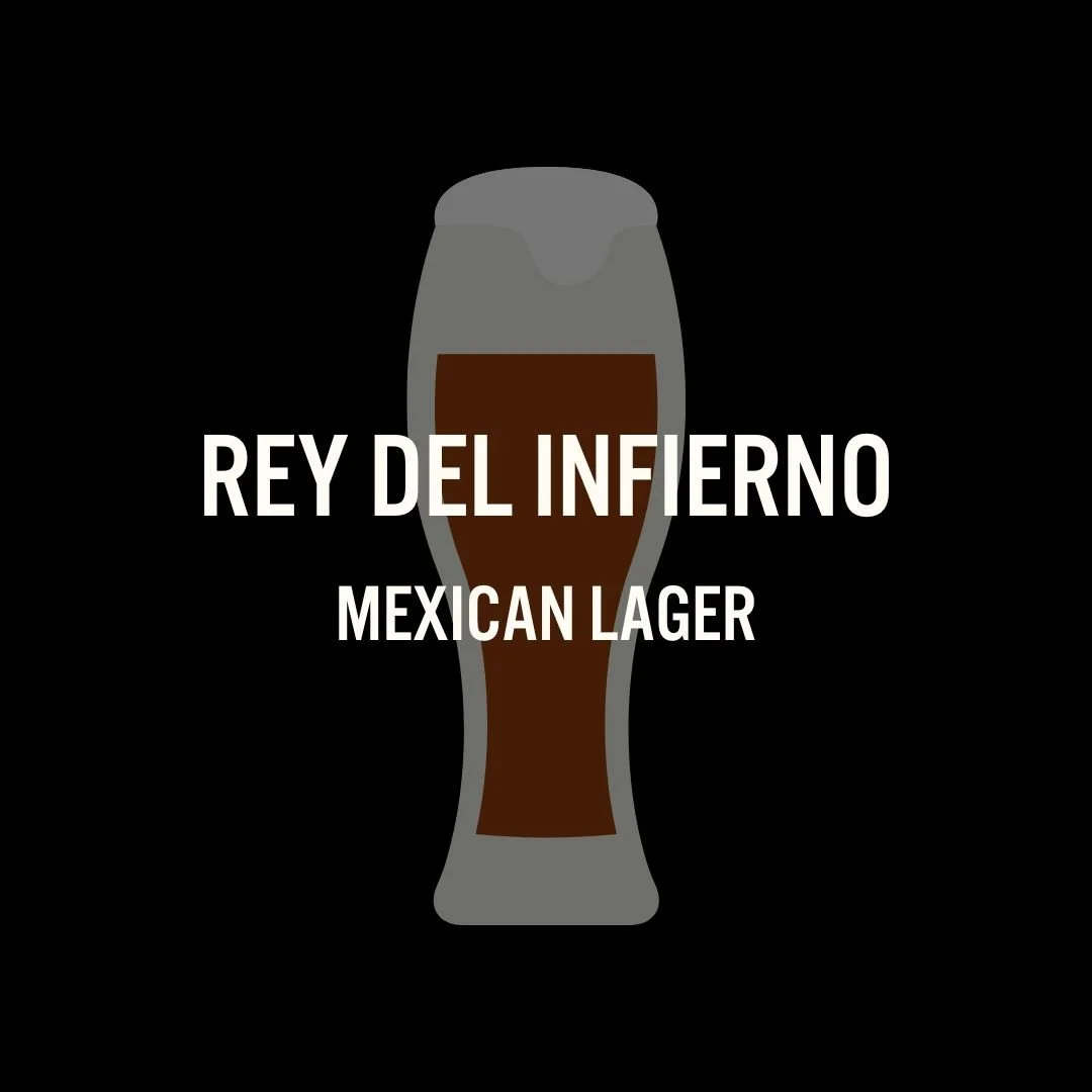 Dark Mexican lager with dark honey. 6.0% ABV.