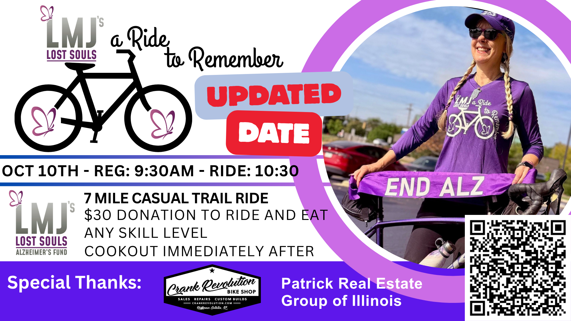Ride to Remember- A Bike Ride to END ALZ 2026