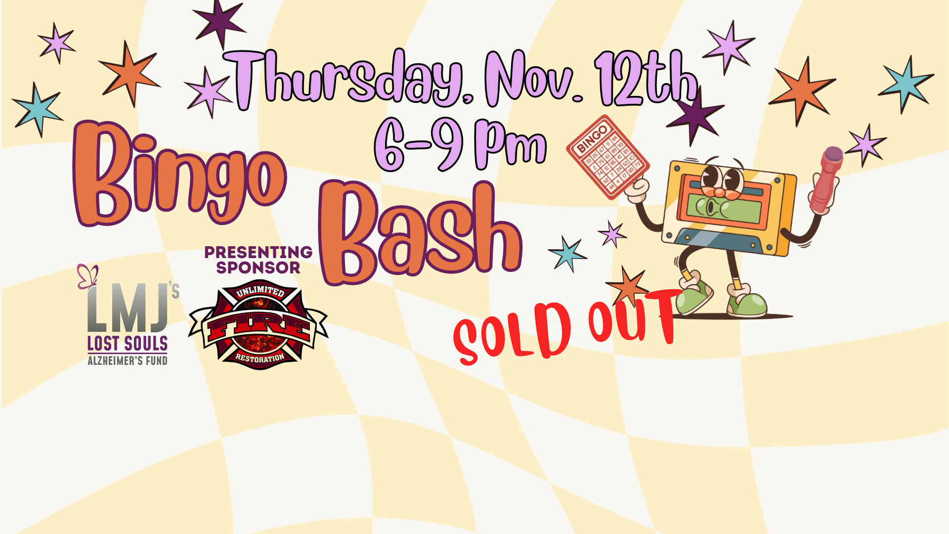 Bingo To End ALZ 2026