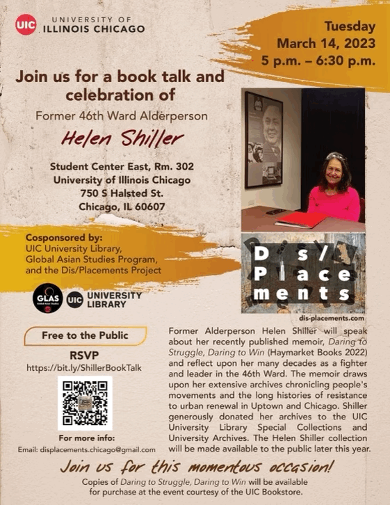 UIC Book Talk & Celebration of Archives