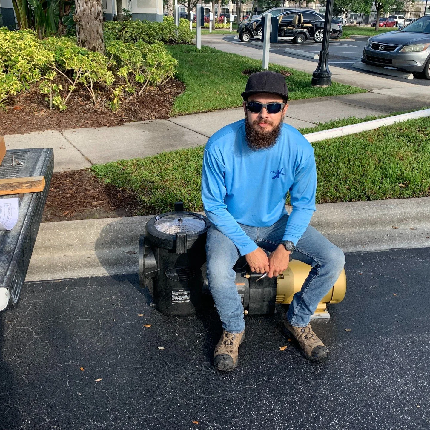 This is Adam sitting on a commercial pool pump he's no longer with us at McDowell&rsquo;s Supply he's now at Jandy. We wish him the best of luck. I'm sure we're gonna be talking to him quite a bit in the future where he now works in customer support 