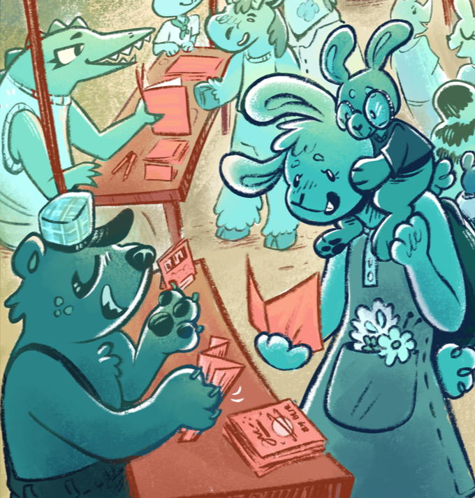 Stone Soup Zine Fest's 2025 poster