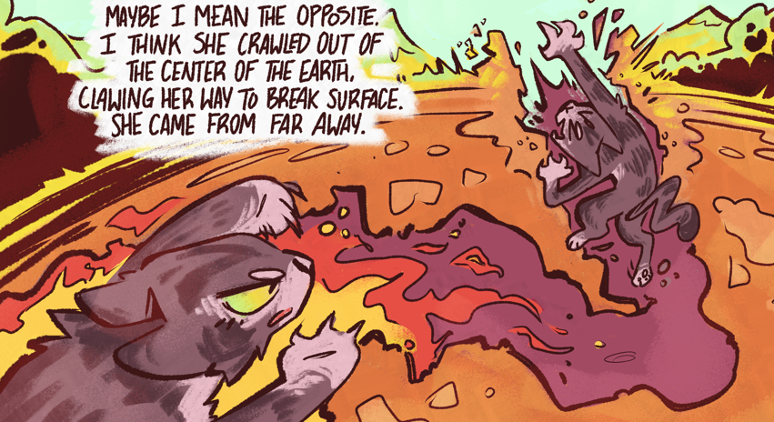 Dads in heaven and cats from hell, 2023