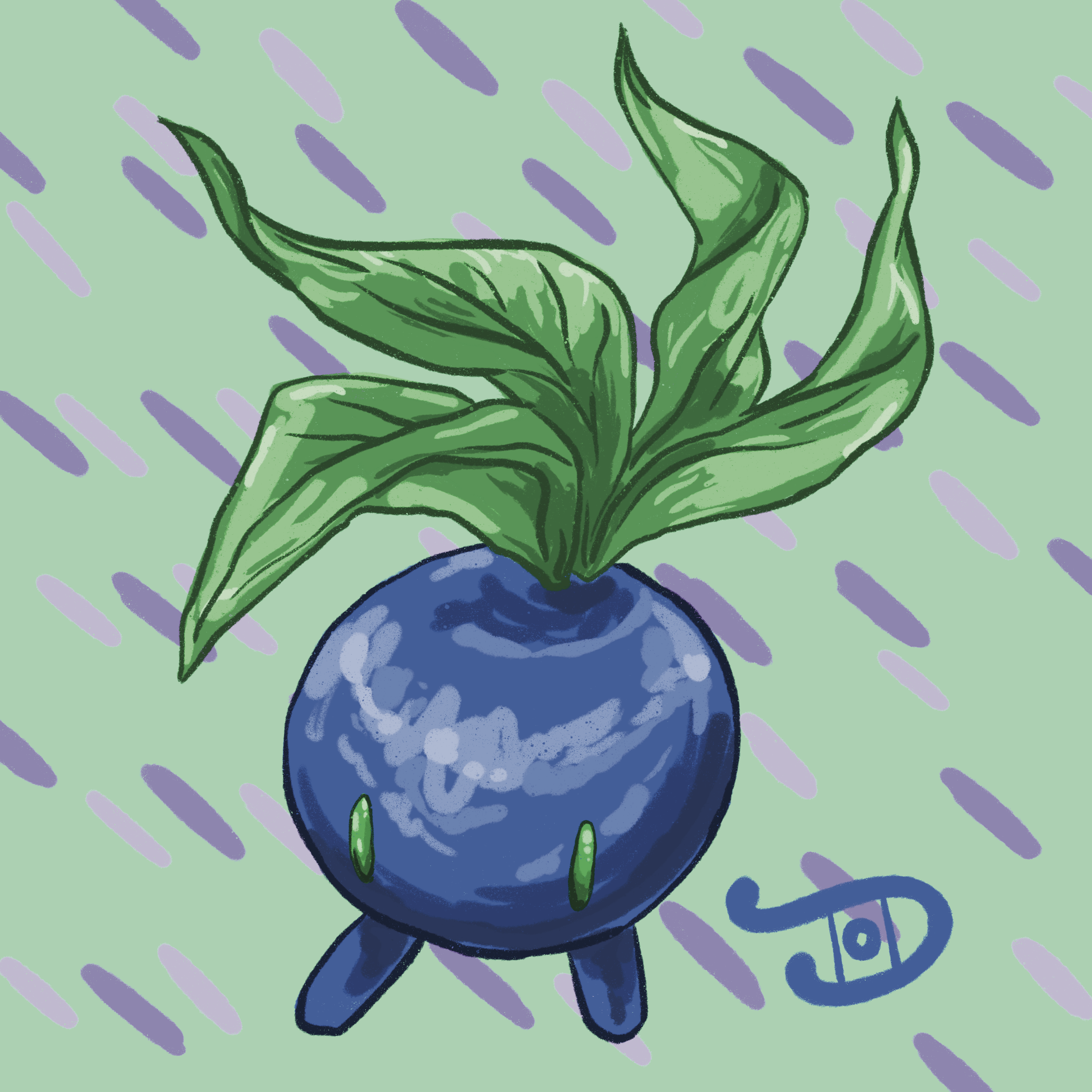 Oddish print
