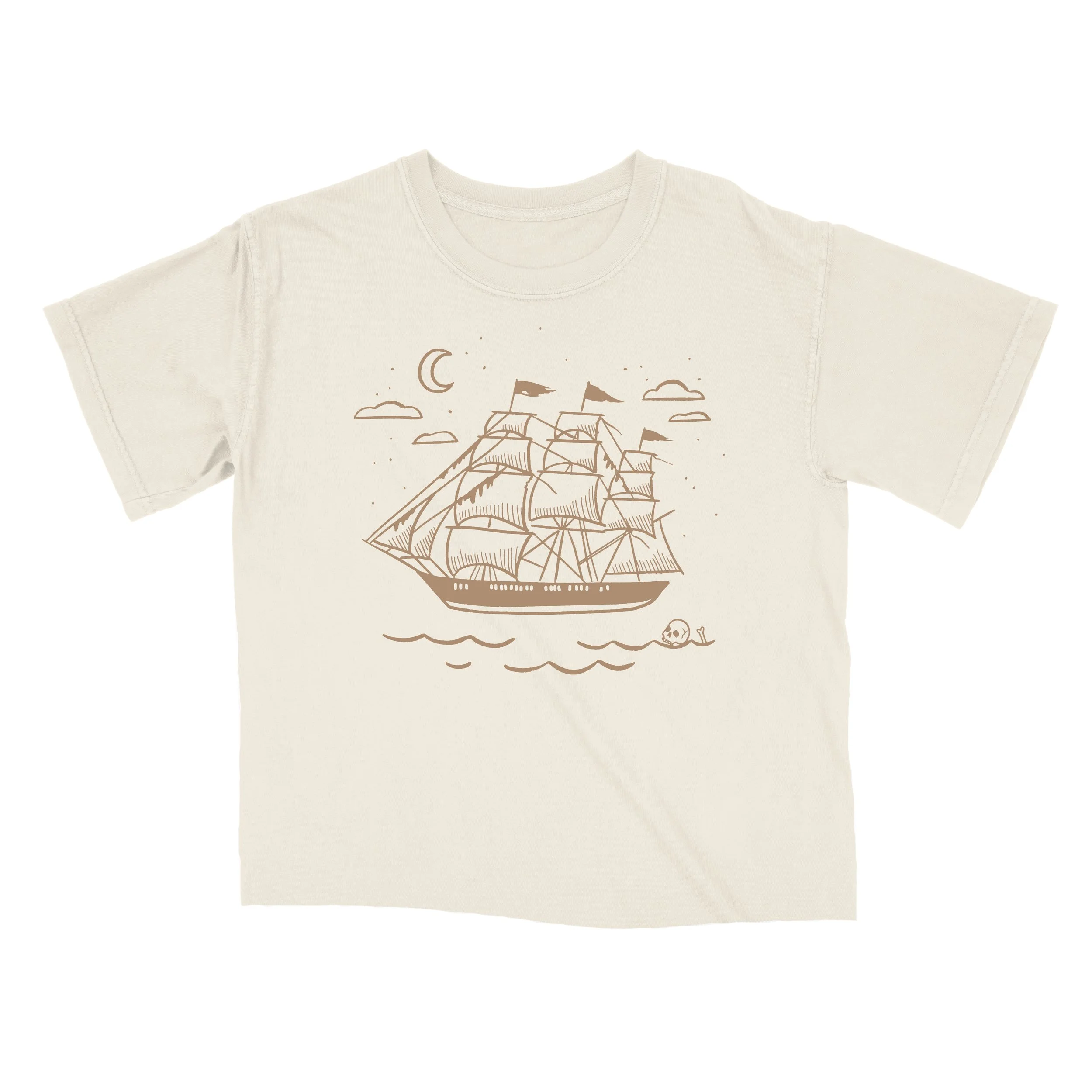 Ghost Ship Tee – Ivory