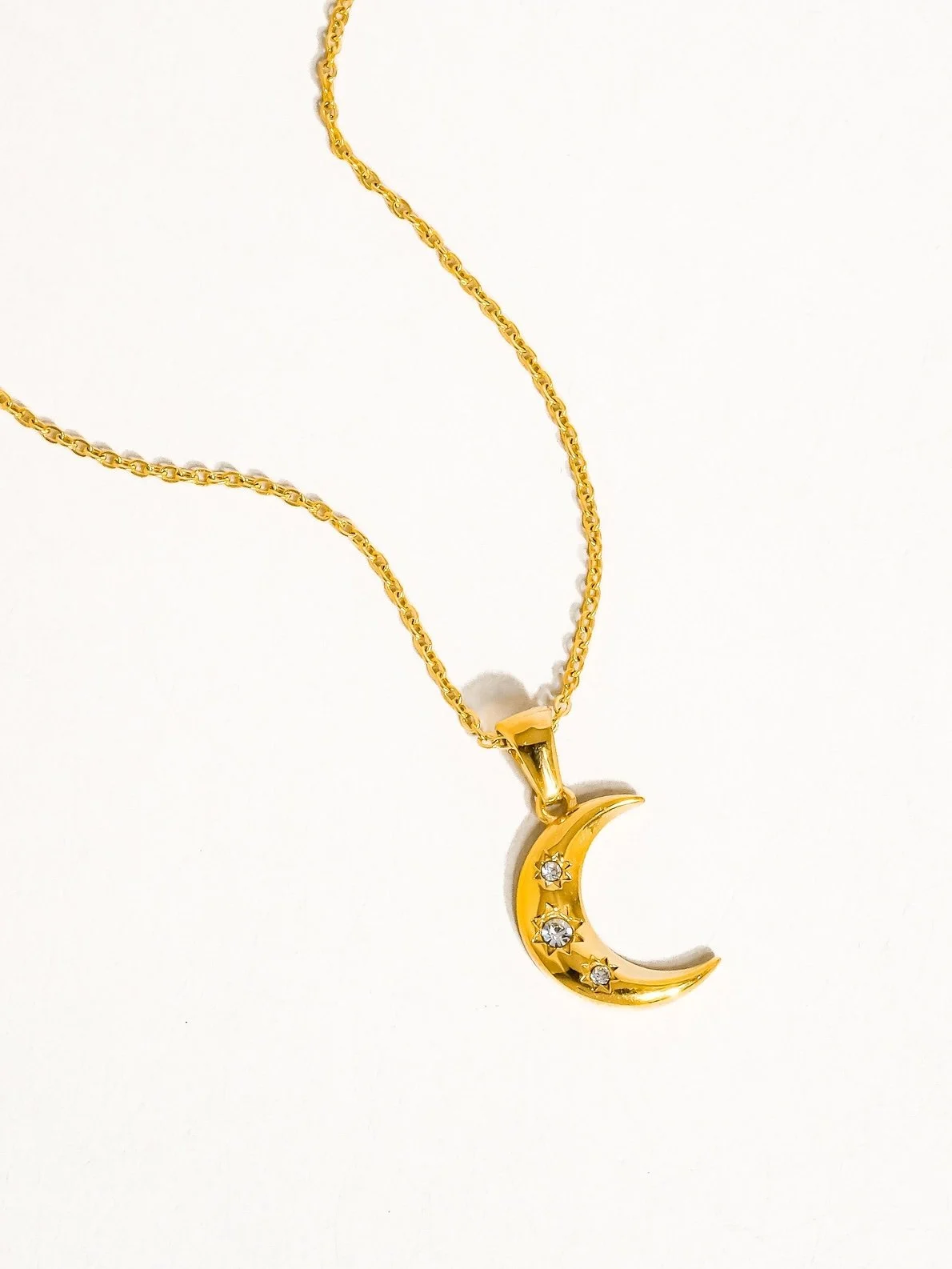 Atlas Moon Necklace