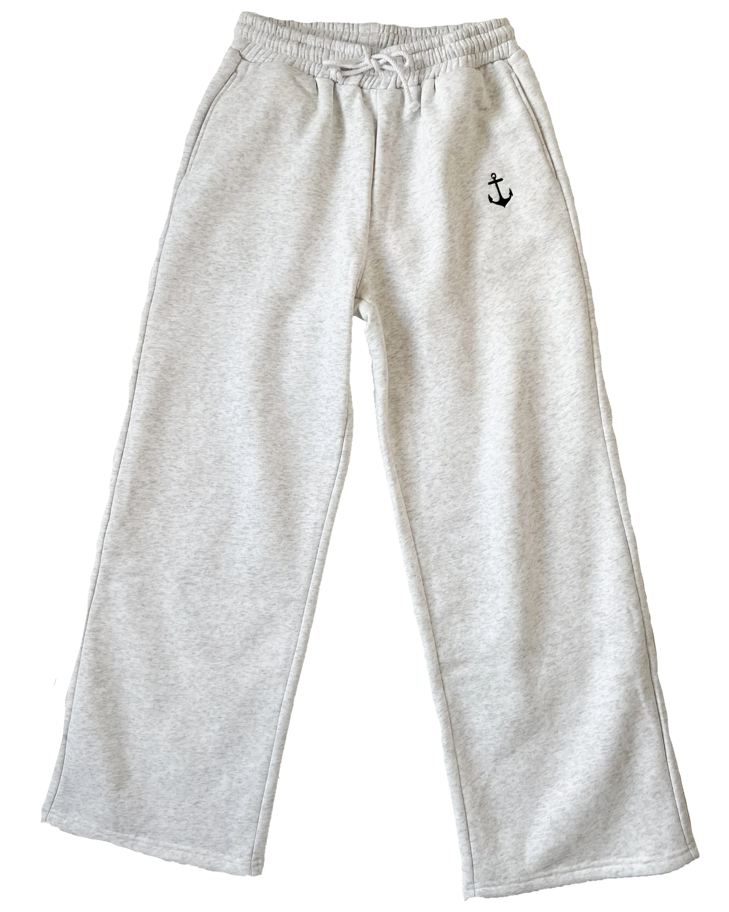 Anchor Flare Lounge Pants – Gray
