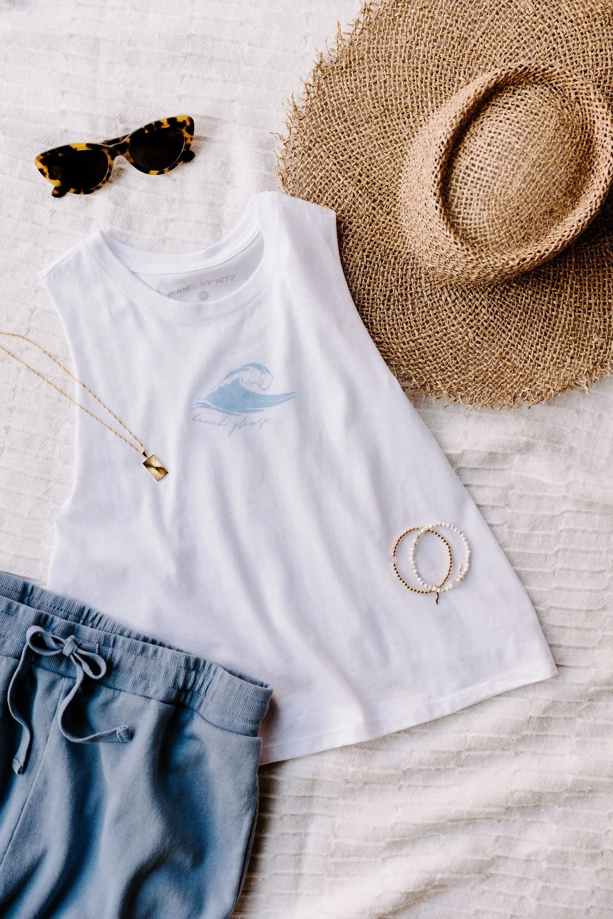 Coastal gold necklaces