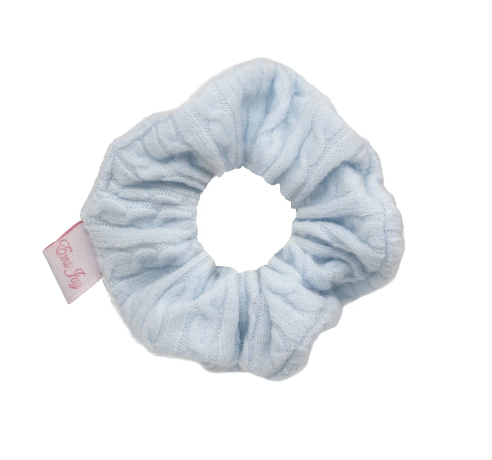Emi Jay Cozy Scrunchie - Dream Cloud Knit.png