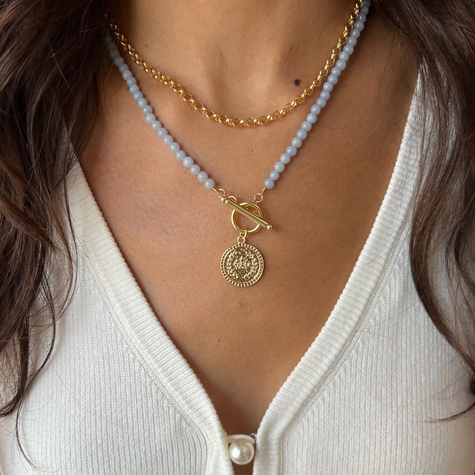 Harlow Blue Angelite Toggle Necklace 1.jpg