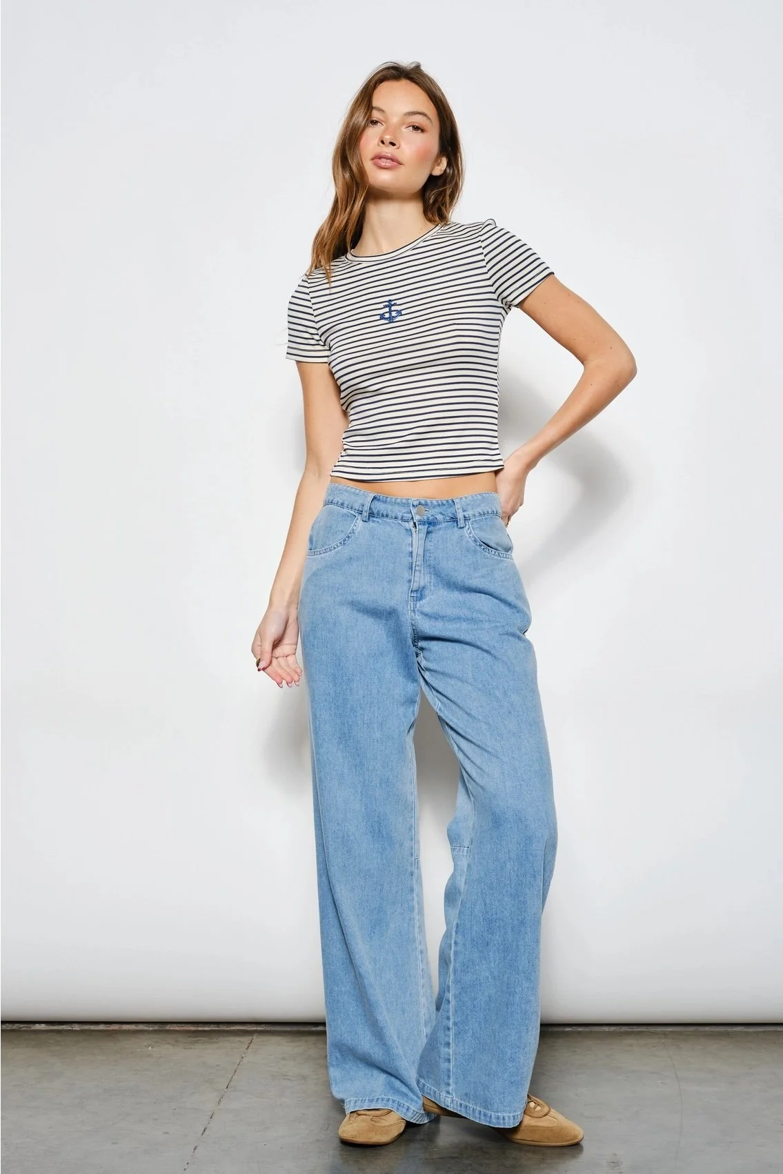 Striped Beaded Anchor Tee – Navy 3.jpeg