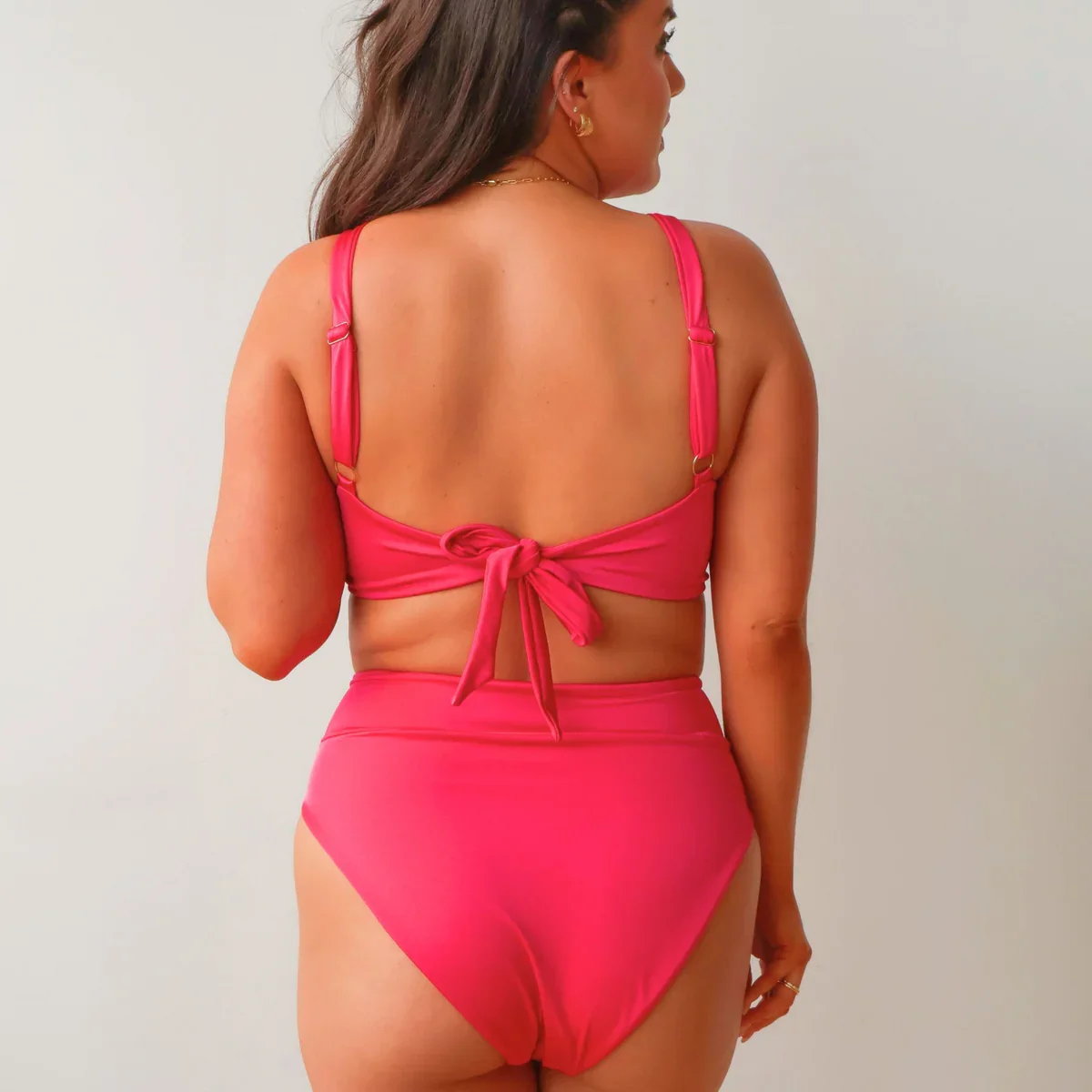 Barbados Bikini Bottom - Fuchsia.webp