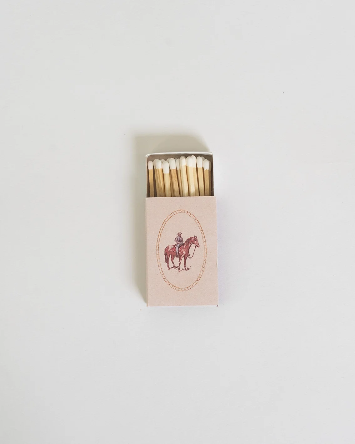Western Cowboy Matchbox