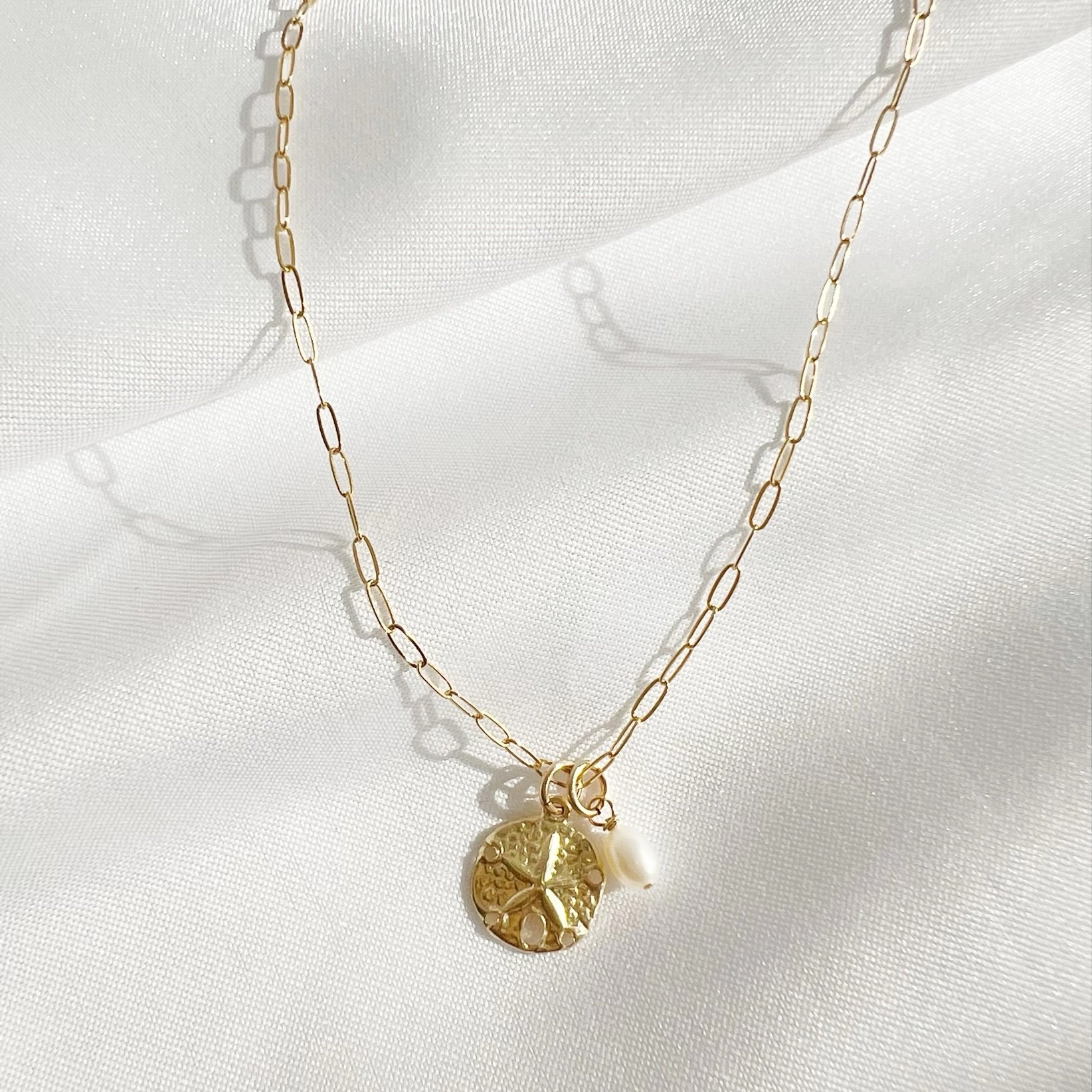 Sandy Pearl Charm Necklace 1.jpg