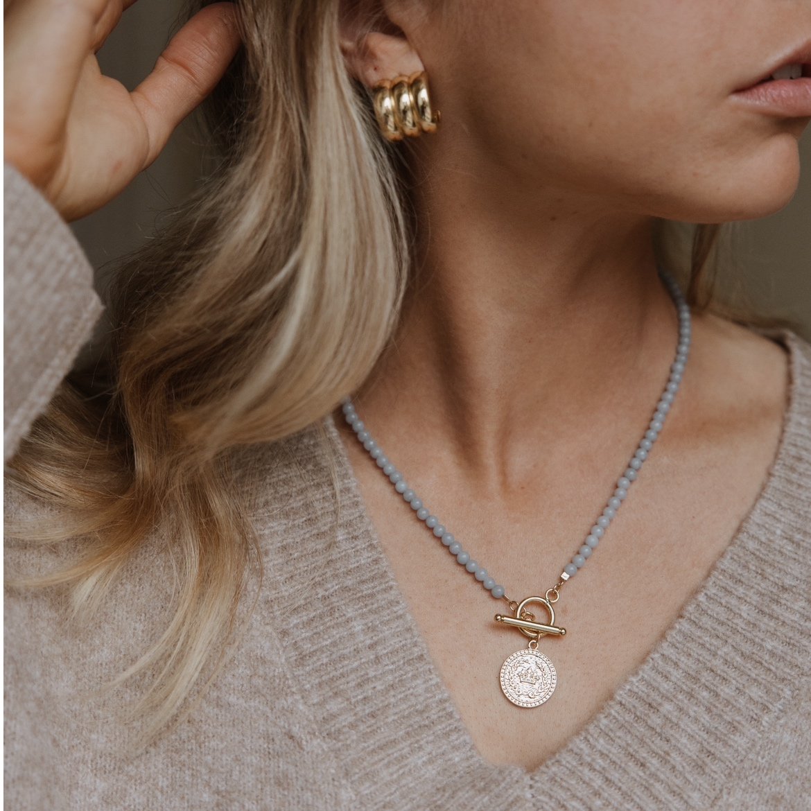 Harlow Blue Angelite Toggle Necklace 2.jpg