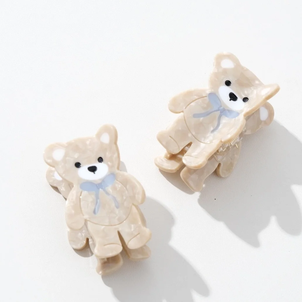 Teddy Bear Claw Clip