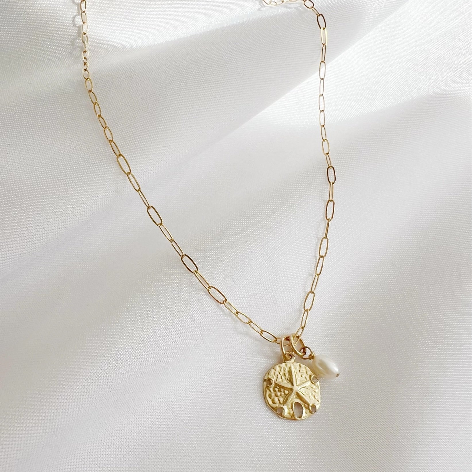 Sandy Pearl Charm Necklace 2.jpg