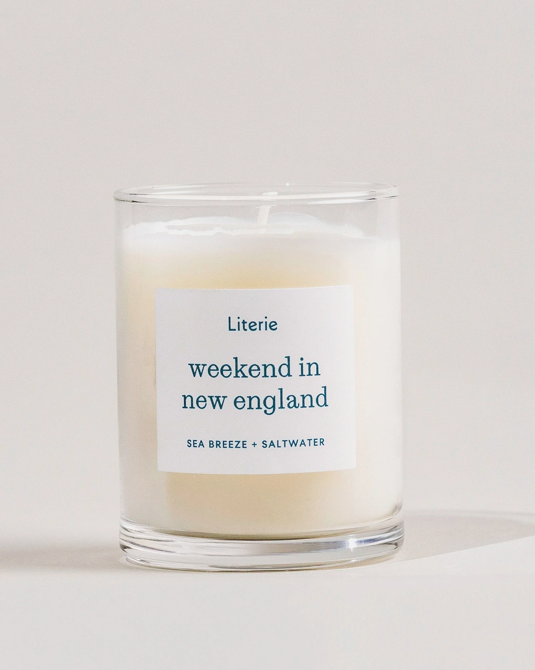 weekend in new england literie candle little